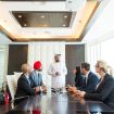 Multicultural business people meeting and talking about business - Multiracial business team meeting